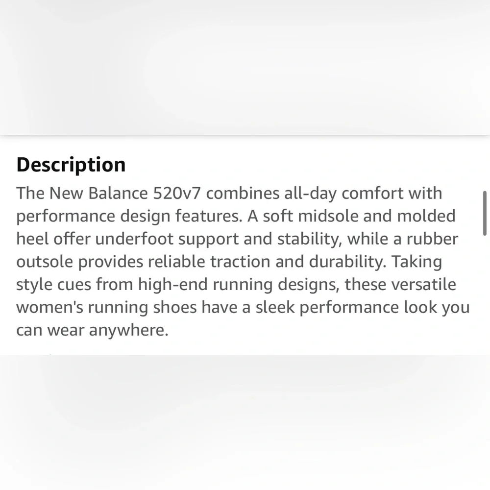Brand New Women’s New Balance 520v7 shoes size 6 - Picture 8 of 8